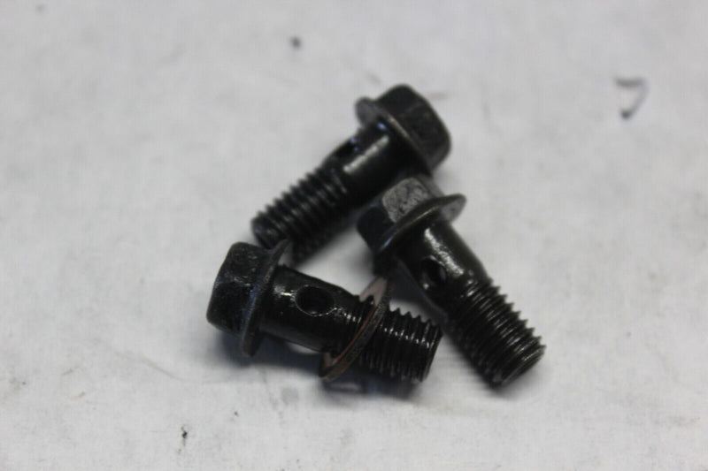 BEVEL OIL PIPE BANJO BOLT 3PCS 92002-1429 1986 KAWASAKI ZG1000