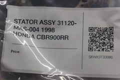 STATOR ASSY 31120-MAS-004 1998 HONDA CBR900RR