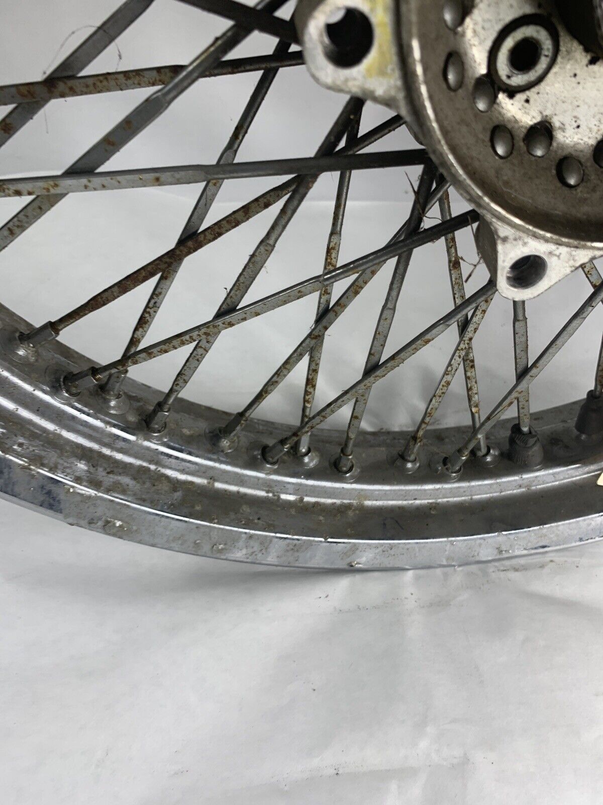 OEM Suzuki Front Wheel 1985 Madura 55311-07a01 Flat Spoke