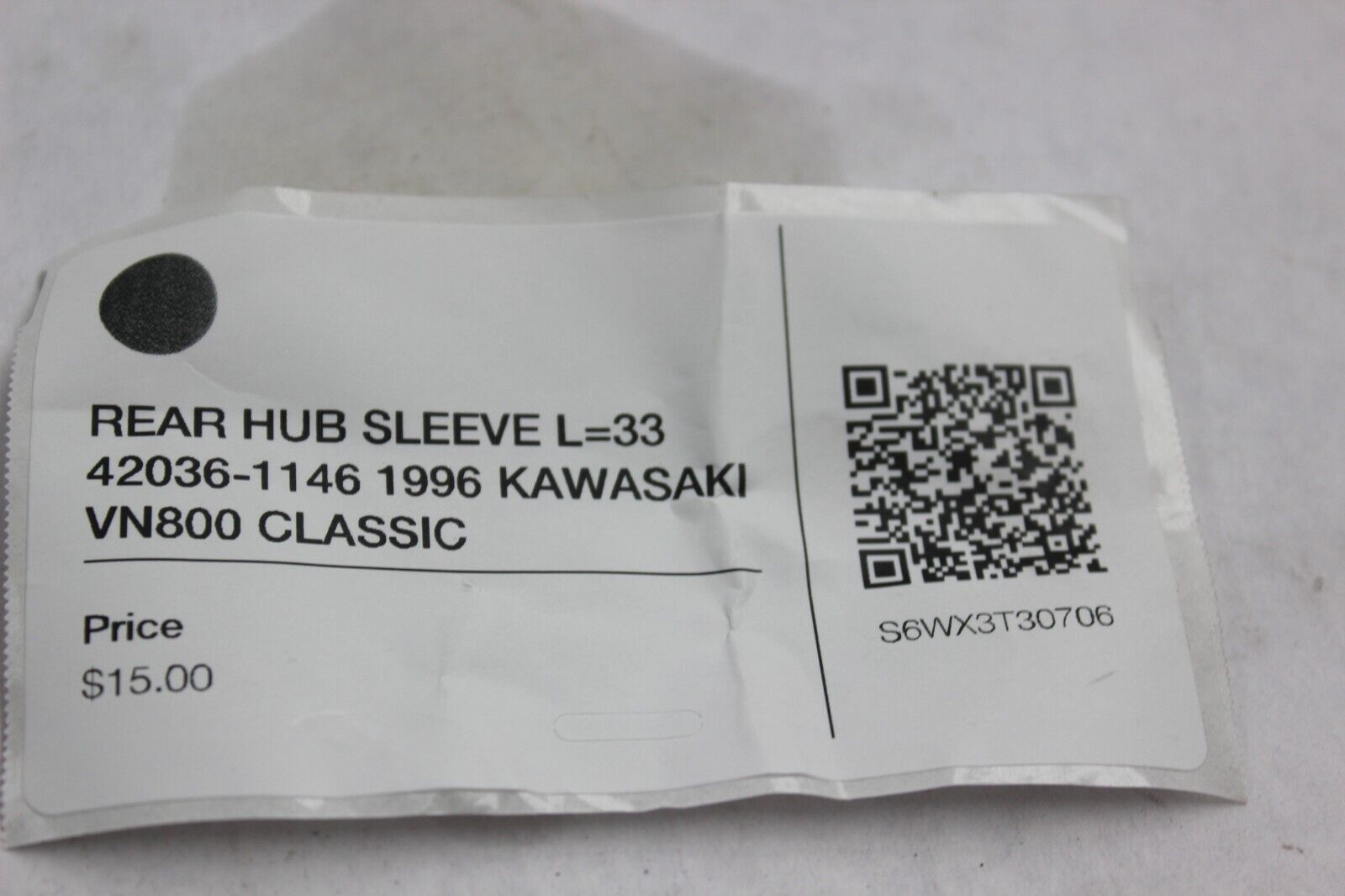 REAR HUB SLEEVE L=33 42036-1146 1996 KAWASAKI VN800 CLASSIC