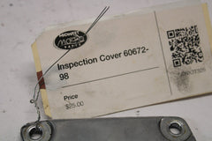 Inspection Cover 60672-98 Harley Davidson