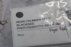 REAR CYLINDER HEAD BLACK (SEE PHOTOS) 3021772 2007 VICTORY 8BALL