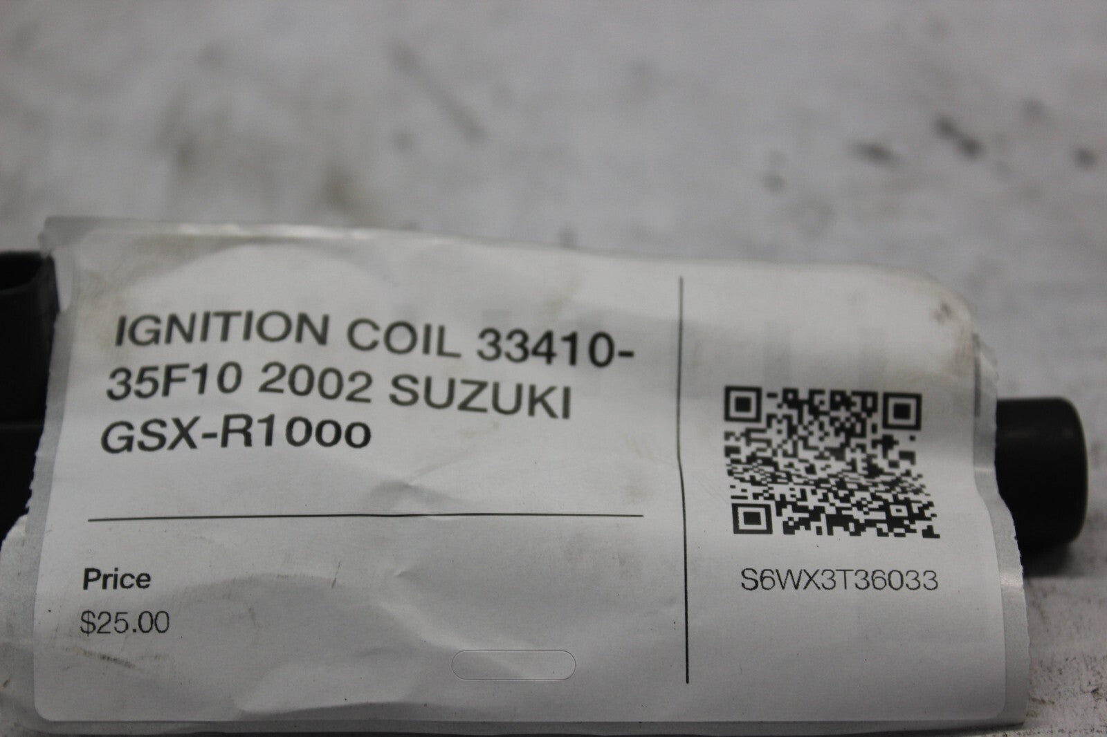 IGNITION COIL 33410-35F10 2002 SUZUKI GSX-R1000