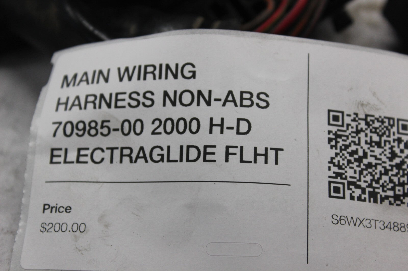 MAIN WIRING HARNESS NON-ABS 70985-00 2000 H-D ELECTRAGLIDE FLHT