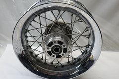 OEM Harley Davidson Rear Chrome Spoke Wheel 16" X 5" 41021-09