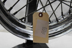 OEM Harley Davidson Front Spoke 16” X 3” Dual Hub No Bearings