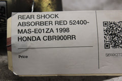 REAR SHOCK ABSORBER RED 52400-MAS-E01ZA 1998 HONDA CBR900RR