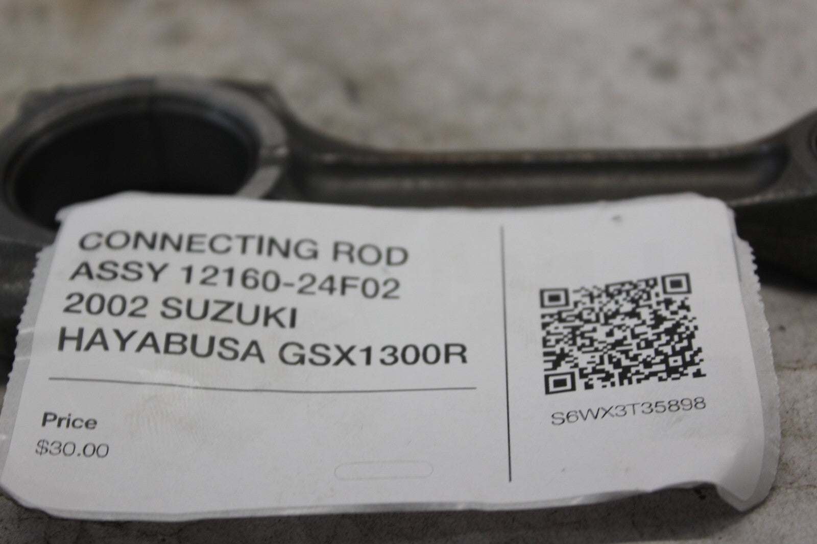 CONNECTING ROD ASSY 12160-24F02 2002 SUZUKI HAYABUSA GSX1300R