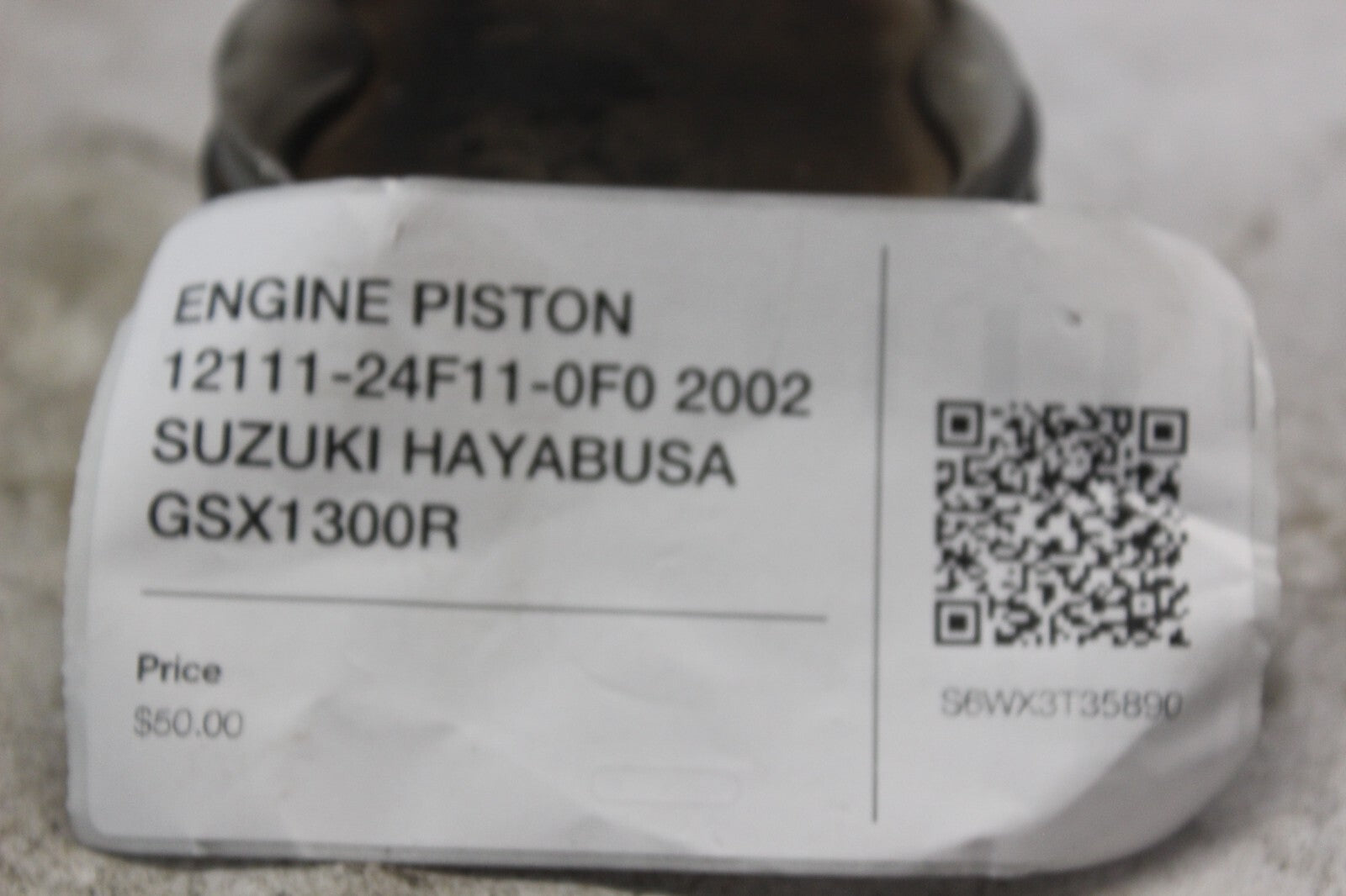 ENGINE PISTON 12111-24F11-0F0 2002 SUZUKI HAYABUSA GSX1300R
