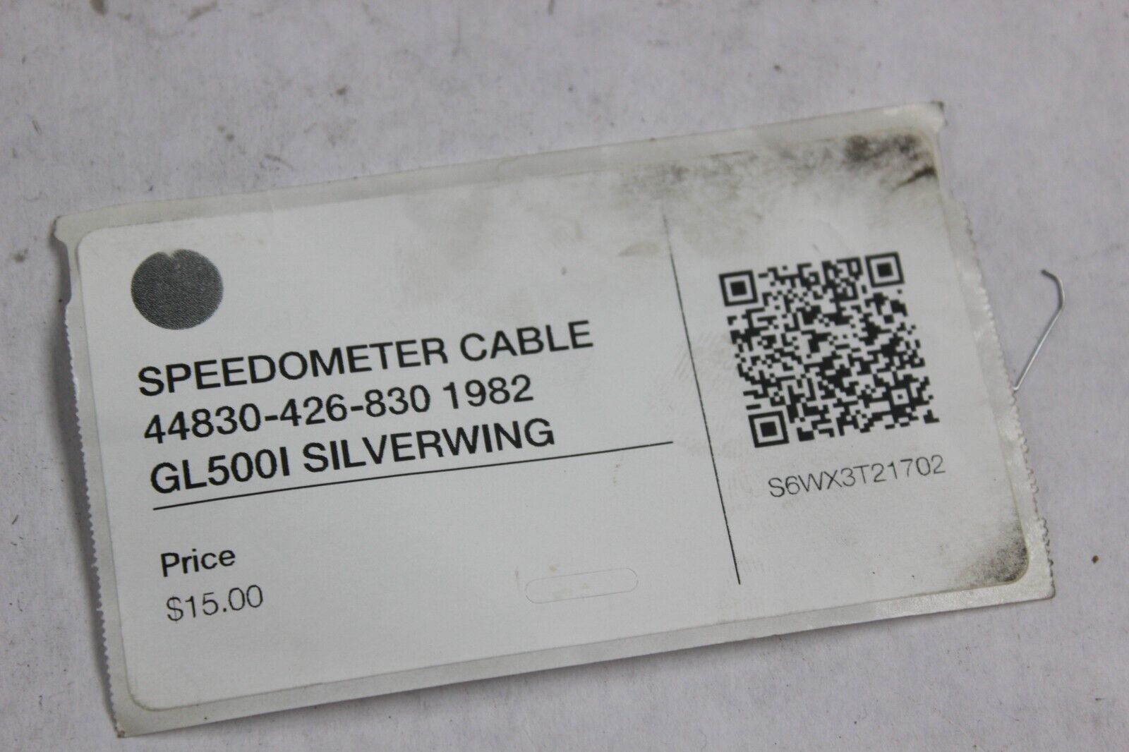 SPEEDOMETER CABLE 44830-426-830 1982 GL500I SILVERWING