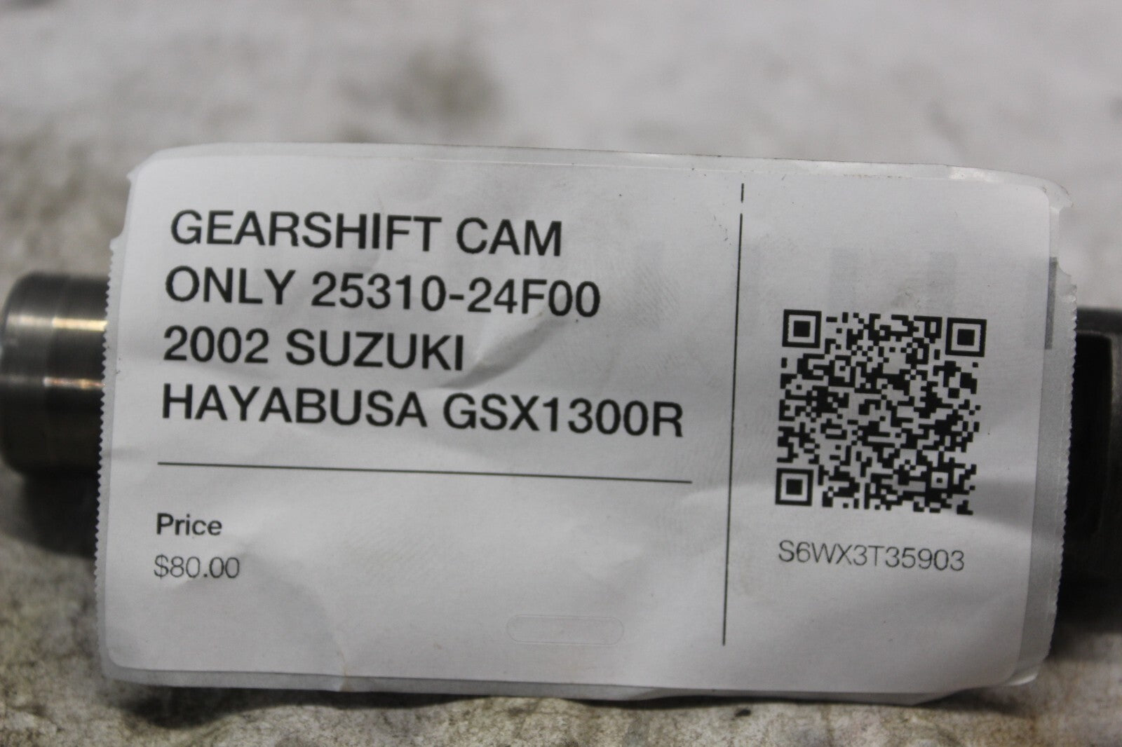 GEARSHIFT CAM ONLY 25310-24F00 2002 SUZUKI HAYABUSA GSX1300R