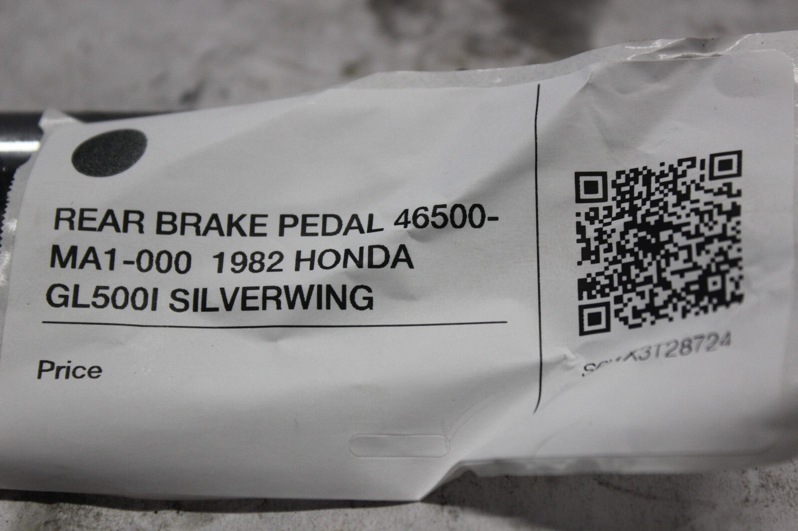 REAR BRAKE PEDAL 46500-MA1-000  1982 HONDA GL500I SILVERWING