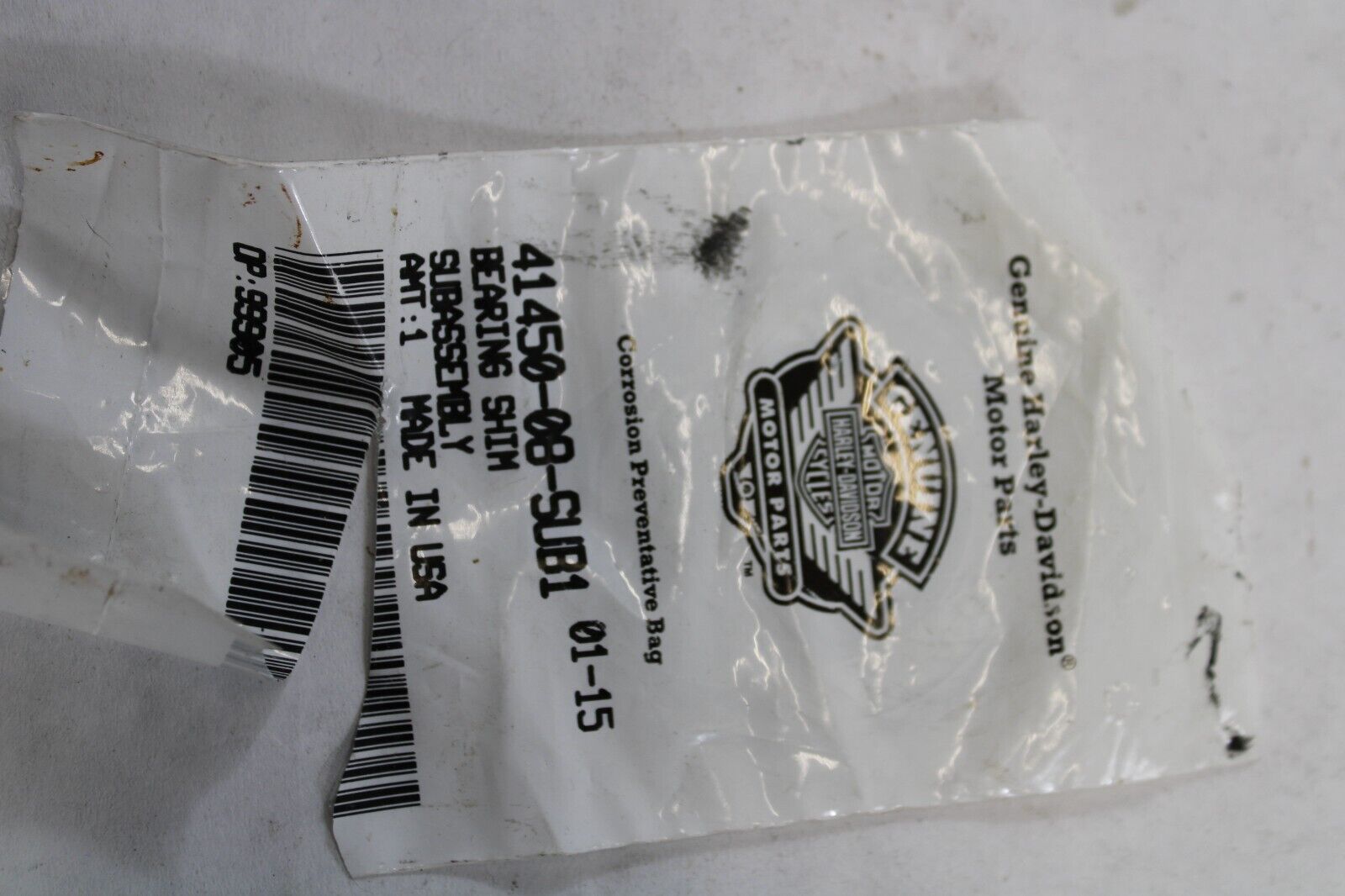 **NEW** Bearing Shim 41450-08-SUB1 Harley Davidson