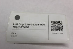 Left Grip 53166-MB1-000 1984 Honda VF700C