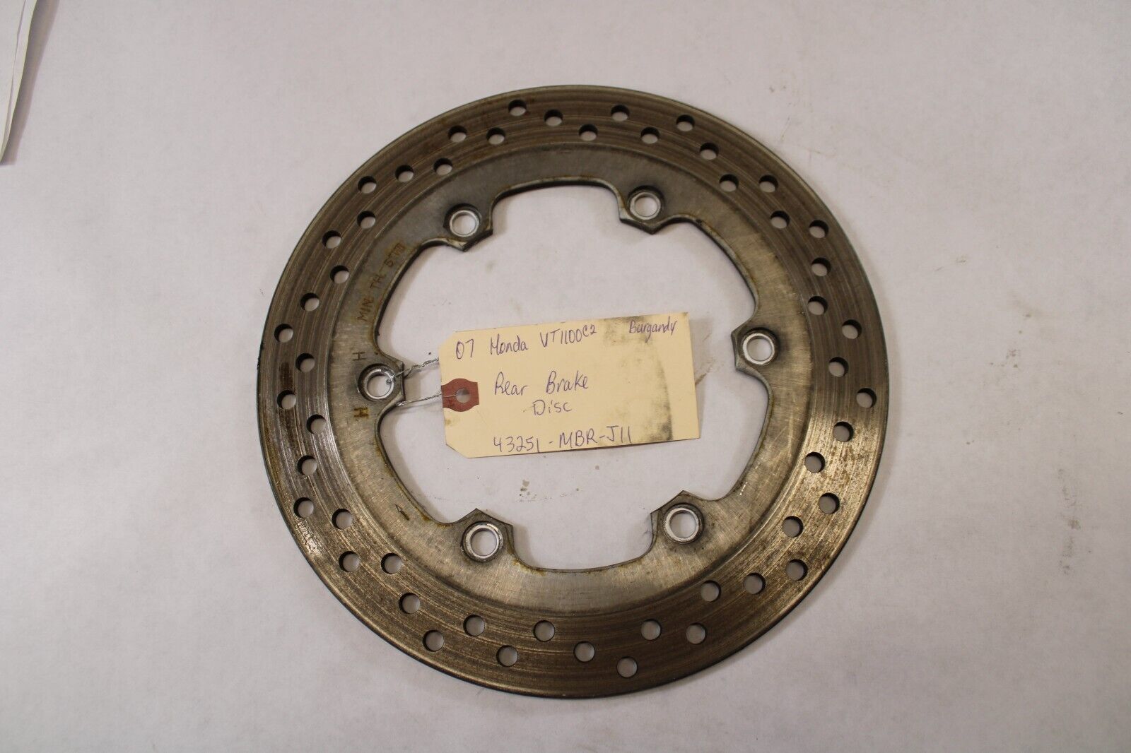 Rear Brake Disc 43251-MBR-J11 2007 Honda Shadow Sabre VT1100C2