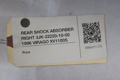 REAR SHOCK ABSORBER RIGHT 3JK-22220-10-00 1996 Yamaha VIRAGO XV1100S