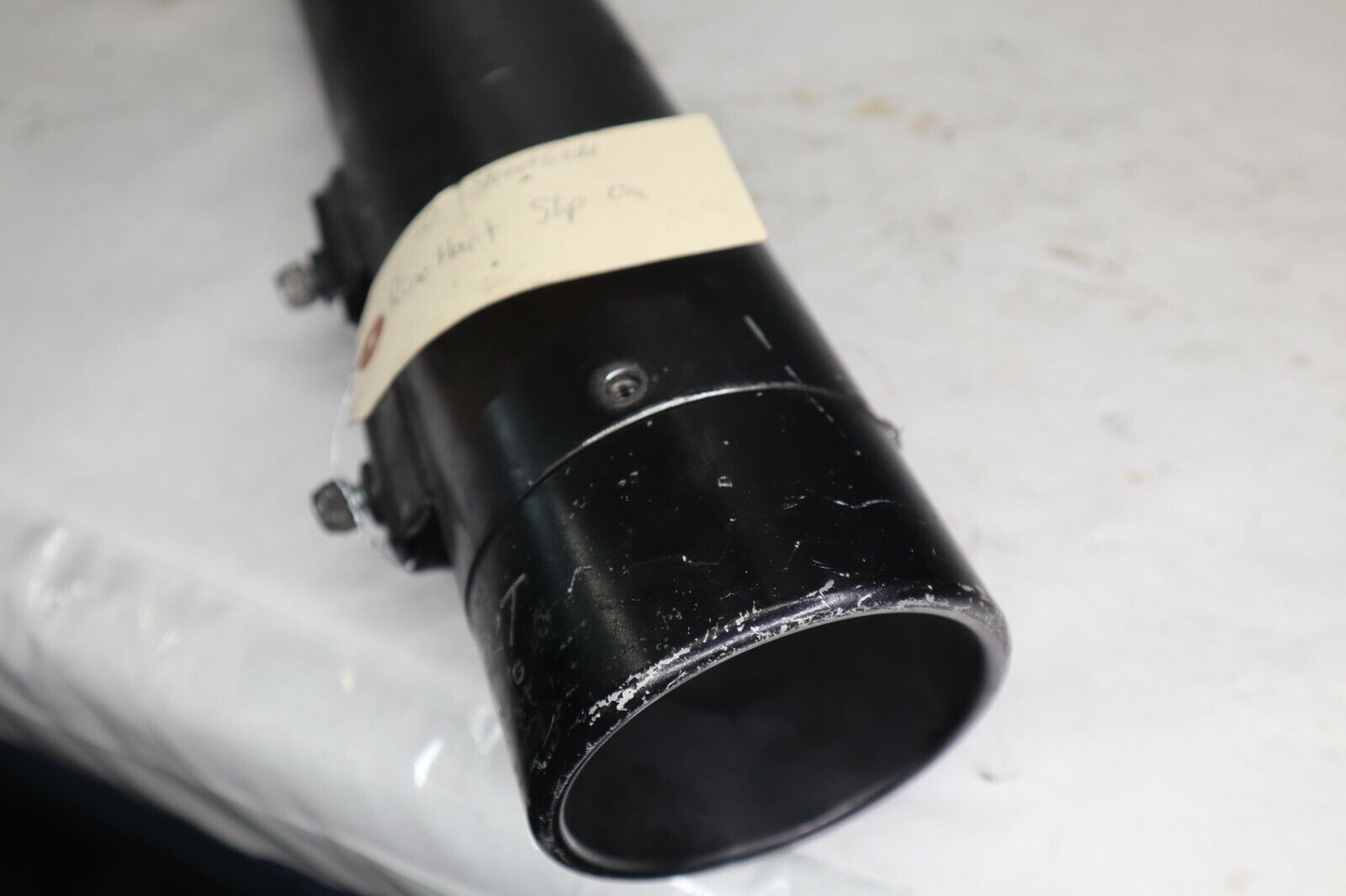 OEM Harley Davidson LEFT Exhaust 4" Muffler 2010 Streetglide Black