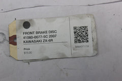 FRONT BRAKE DISC 41080-0077-5C 2007 KAWASAKI ZX-6R