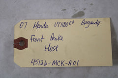 Front Brake Hose 45126-MCK-A01 2007 Honda Shadow Sabre VT1100C2