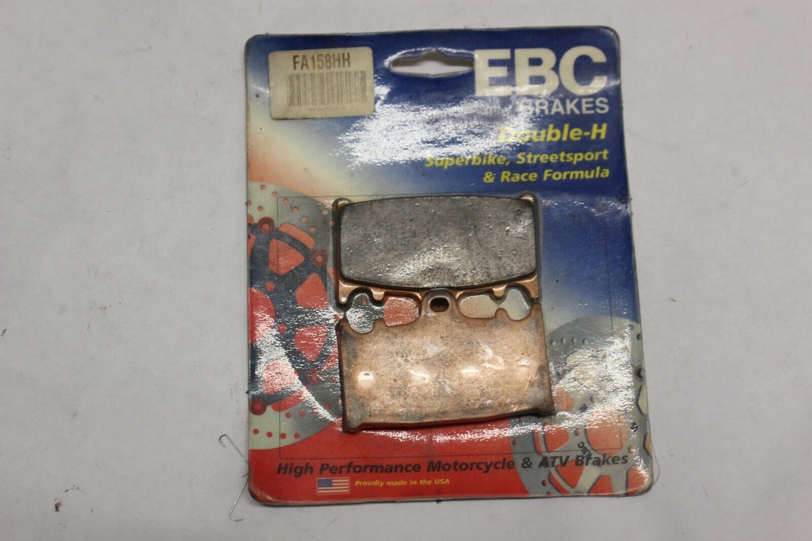 NEW EBC BRAKE PAD SET (FA158HH) 59300-34830 1999 Suzuki GSX-R600