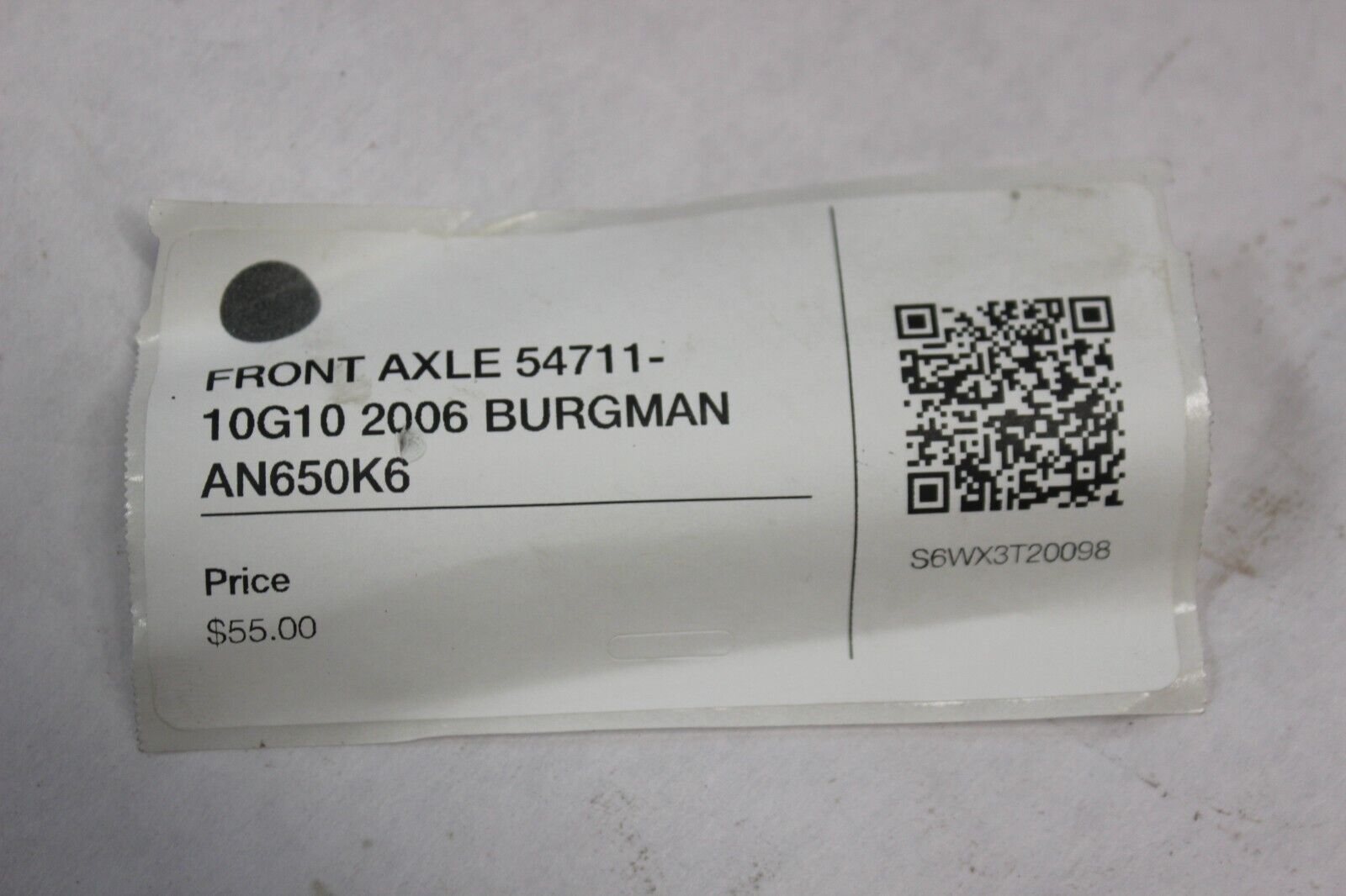 FRONT AXLE 54711-10G10 2006 BURGMAN AN650K6