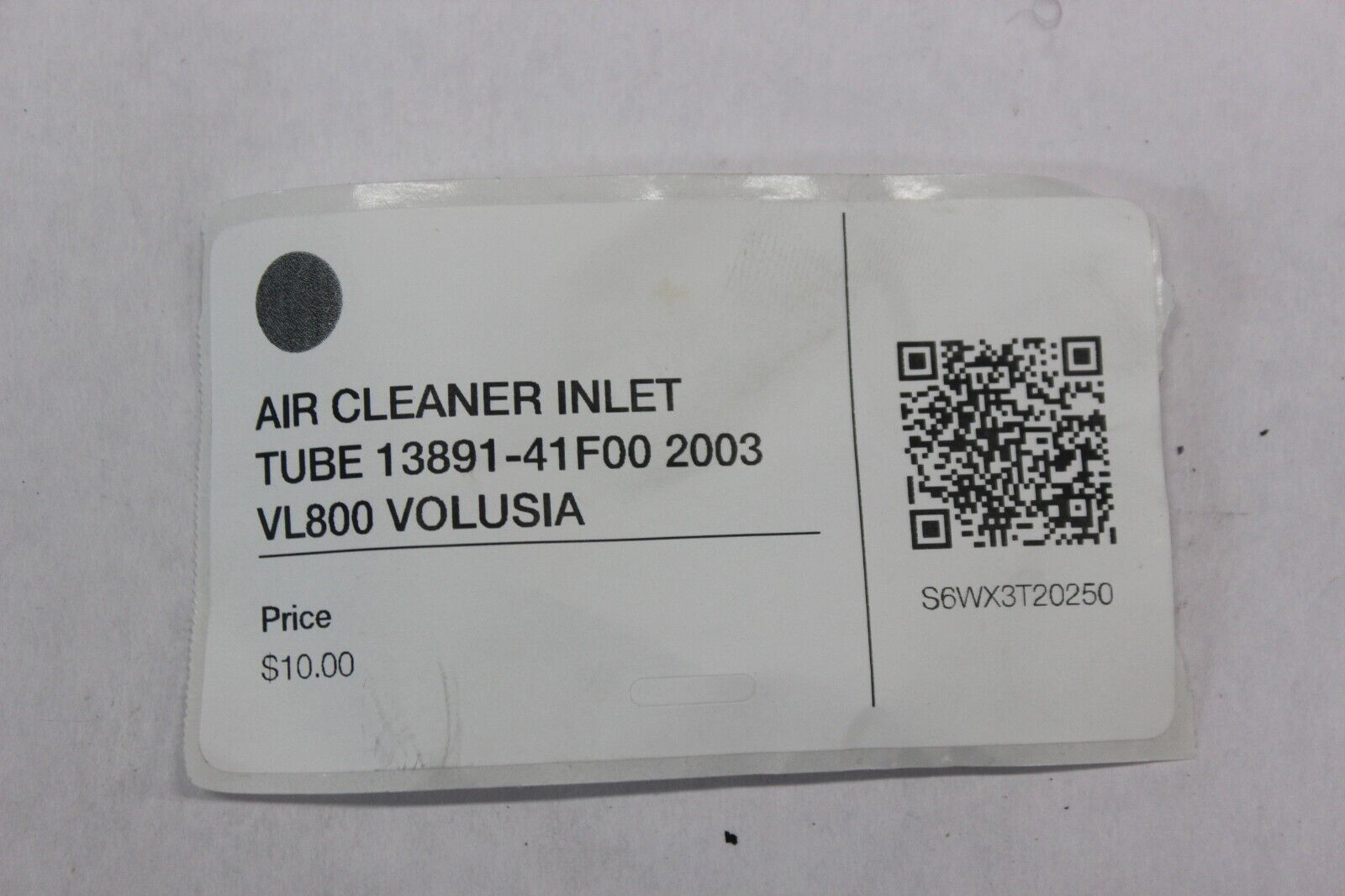 AIR CLEANER INLET TUBE 13891-41F00 2003 VL800 VOLUSIA