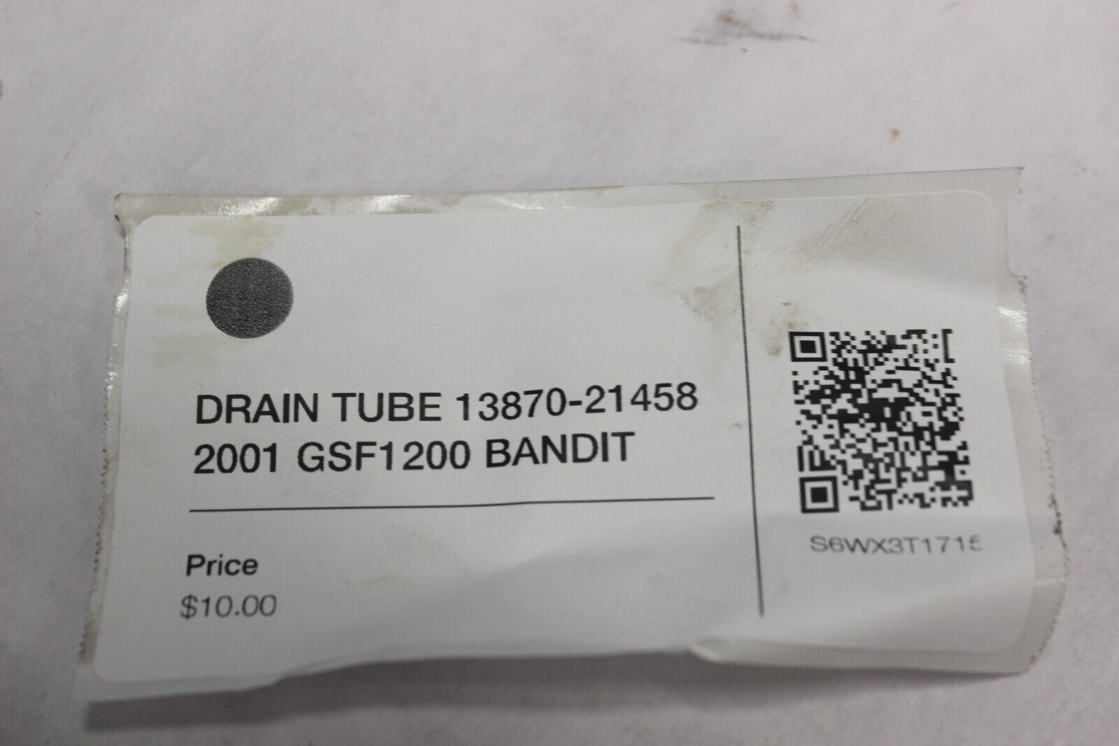 DRAIN TUBE 13870-21458 2001 GSF1200 SUZUKI BANDIT