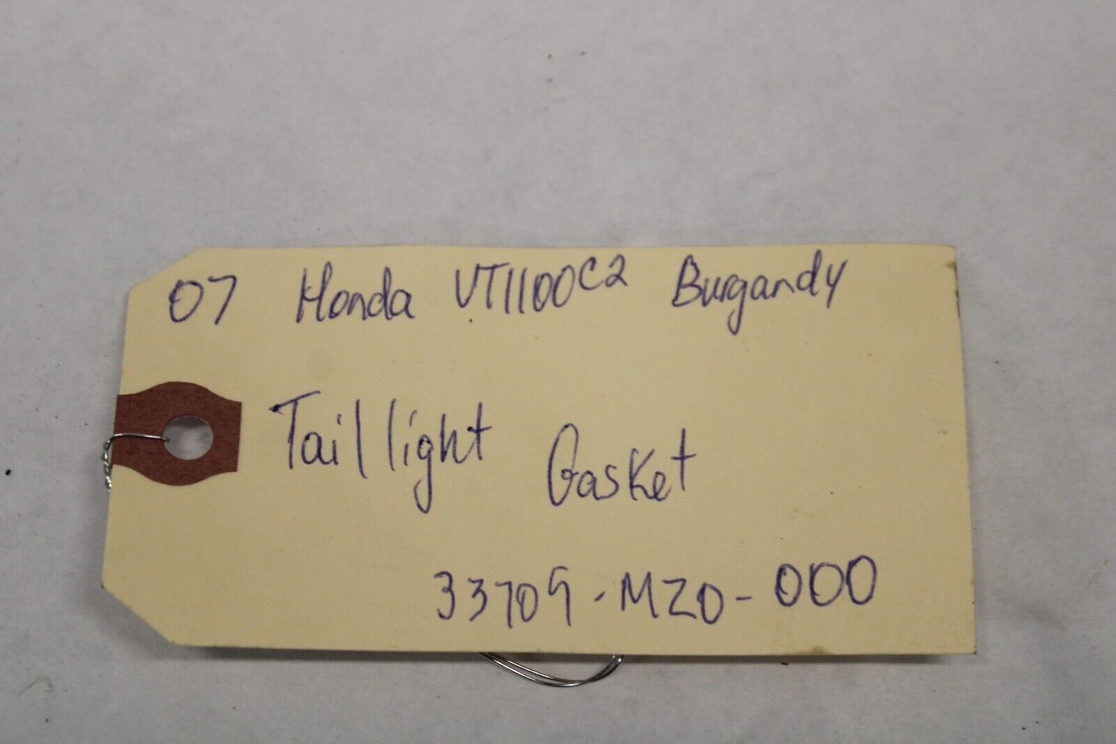 Taillight Gasket 33709-MZ0-000 2007 Honda Shadow Sabre VT1100C2