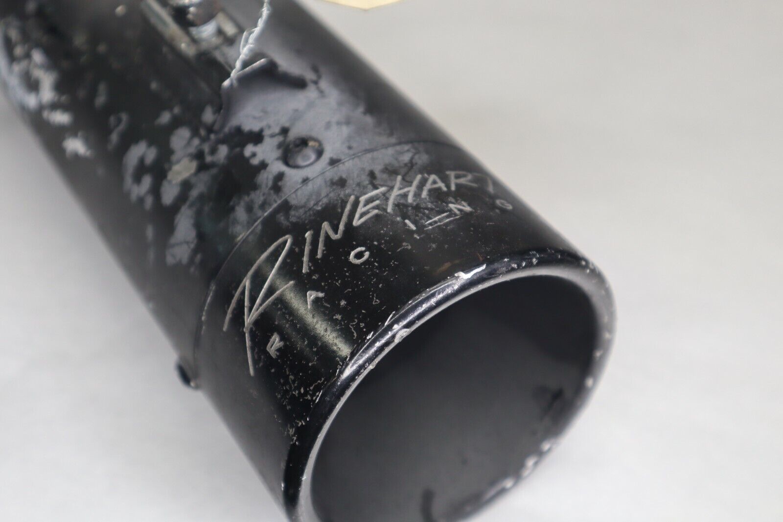 Rinehart 4" Exhaust Muffler RIGHT 2010 Harley Davidson Streetglide Black