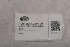 TURN SIGNAL SWITCH ASSY LEFT 35200-ME9-670 1983 Honda VT750C Shadow