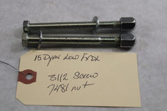Screw 3112,Nut 7481 2pcs 2015 Harley Davidson Dyna Low Rider