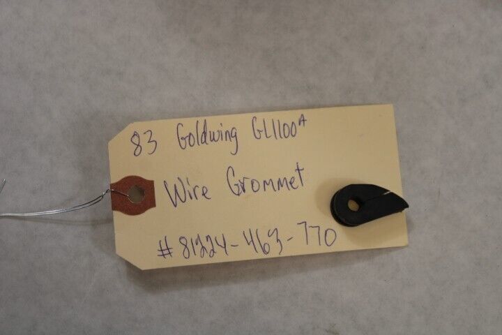 Wire Grommet 81224-463-770 1983 Honda Goldwing GL1100