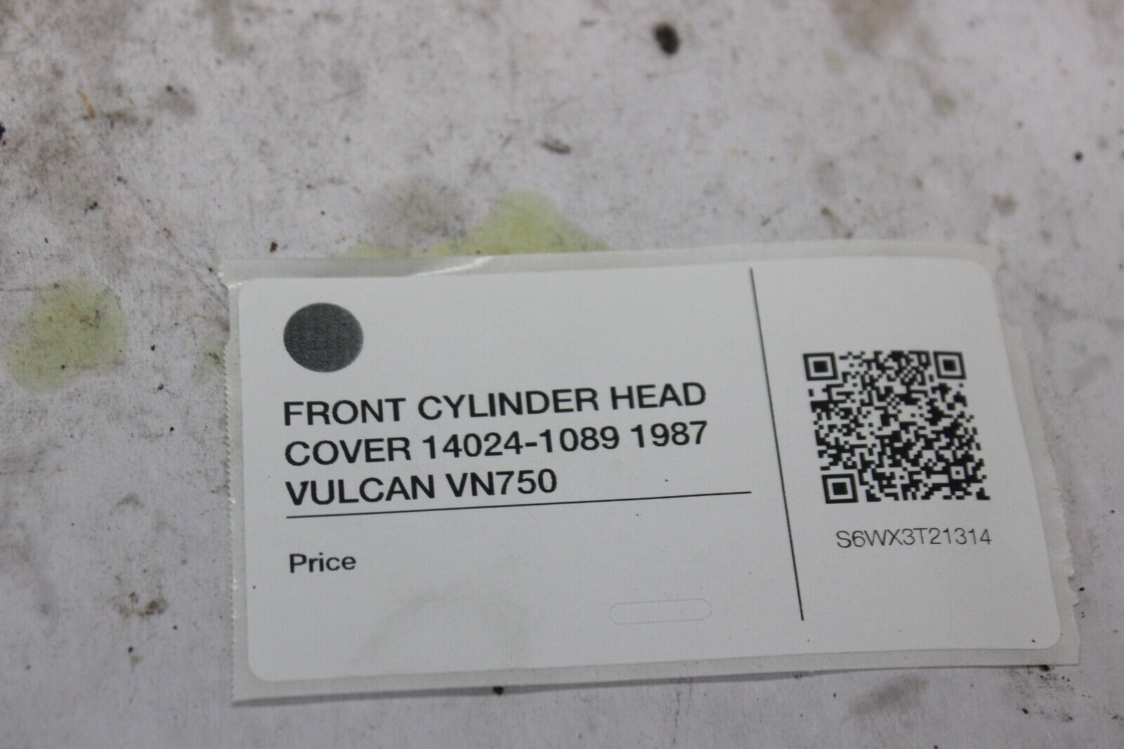 FRONT CYLINDER HEAD COVER 14024-1089 1987 VULCAN VN750