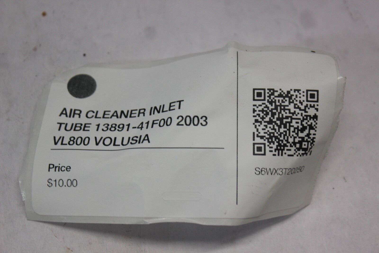 AIR CLEANER INLET TUBE 13891-41F00 2003 VL800 VOLUSIA