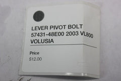 LEVER PIVOT BOLT 57431-48E00 2003 VL800 VOLUSIA