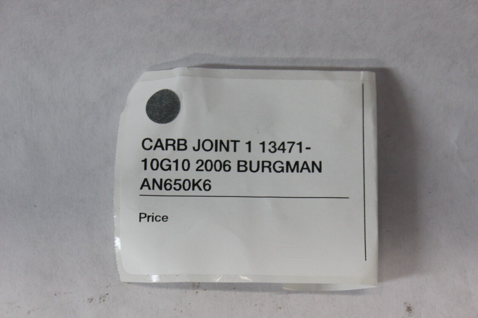 CARB JOINT 1 13471-10G10 2006 BURGMAN AN650K6