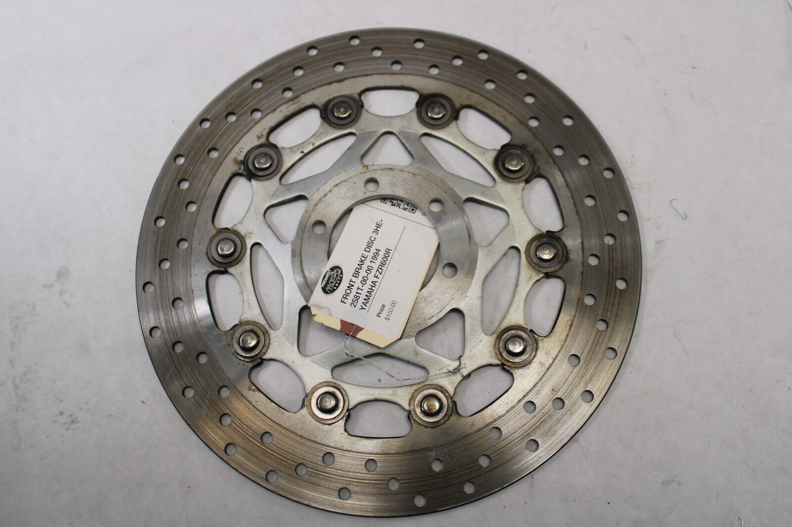 FRONT BRAKE DISC 3HE-2581T-00-00 1994 YAMAHA FZR600R