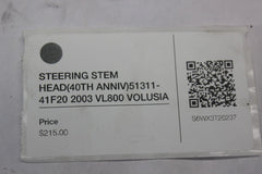 STEERING STEM HEAD (40TH ANNIV) 51311-41F20 2003 VL800 VOLUSIA