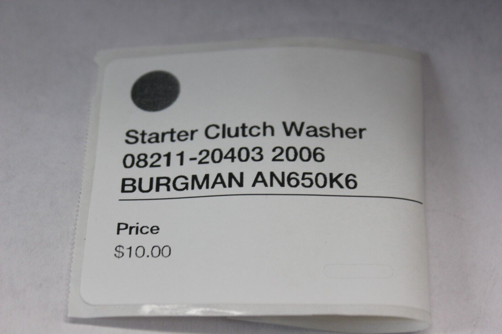 Starter Clutch Washer 08211-20403 2006 BURGMAN AN650K6