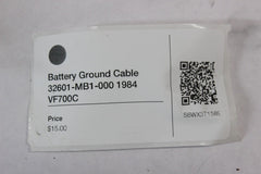 Battery Ground Cable 32601-MB1-000 1984 Honda VF700C
