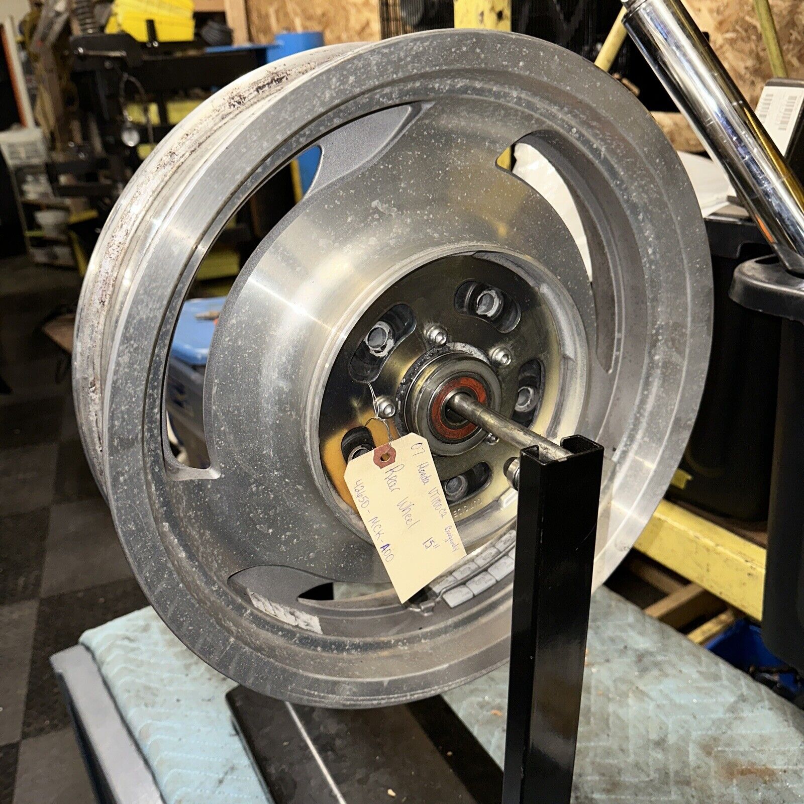 Rear Wheel 15” X 3.5” 2007 Honda Shadow Sabre VT1000 42650-MCK-A00