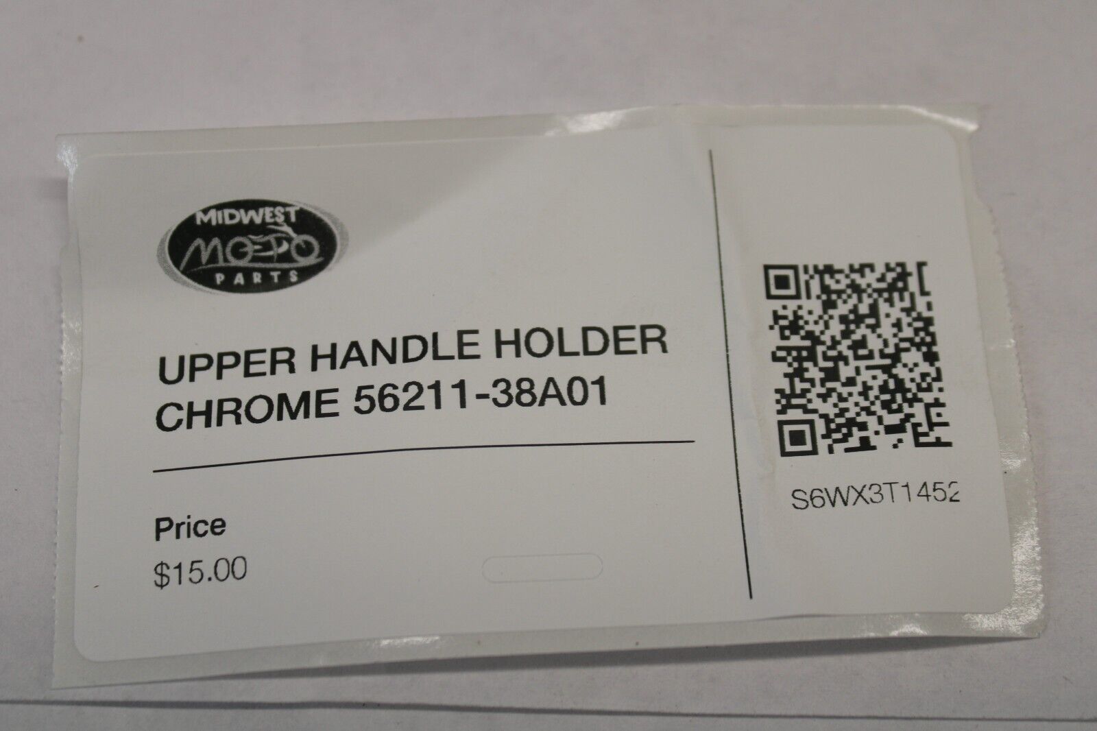 UPPER HANDLE HOLDER CHROME 56211-38A01 2000 Suzuki Intruder VL1500
