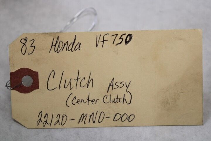 Clutch Assy (Center Clutch) 22120-MN0-000 1983 Honda VF750