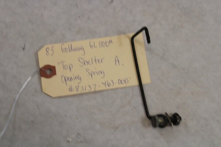 Top Shelter Opening Spring A 83137-463-000 1983 Honda Goldwing GL1100