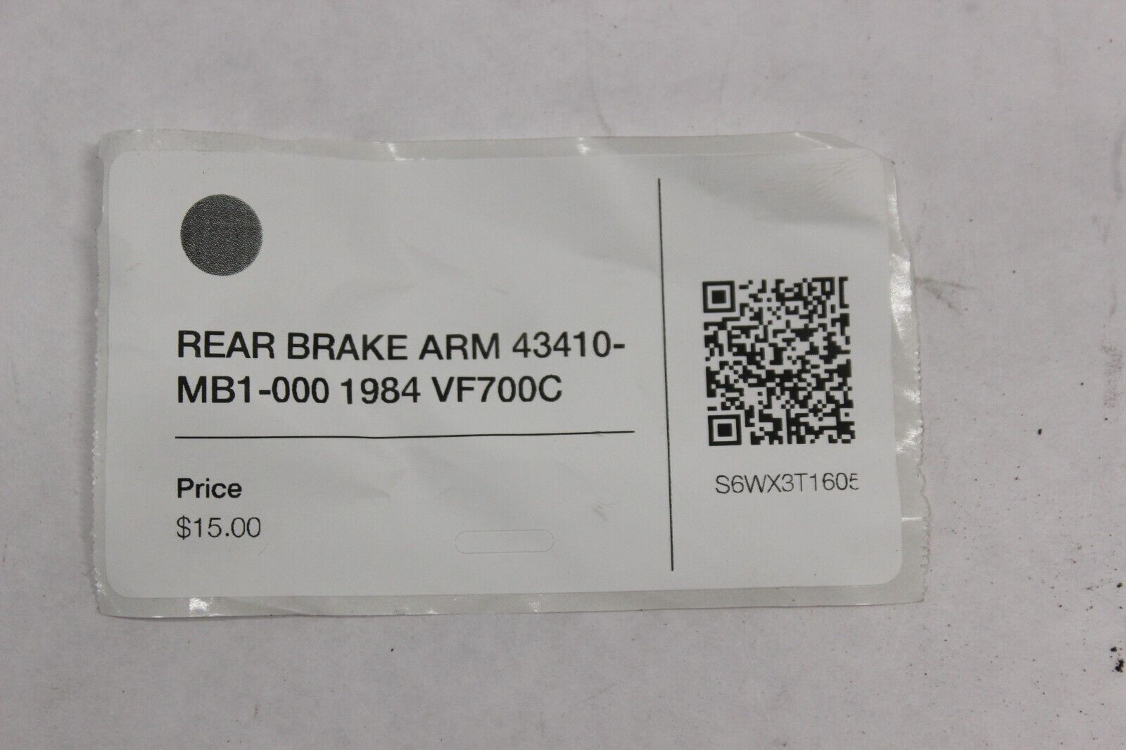 REAR BRAKE ARM 43410-MB1-000 1984 Honda VF700C
