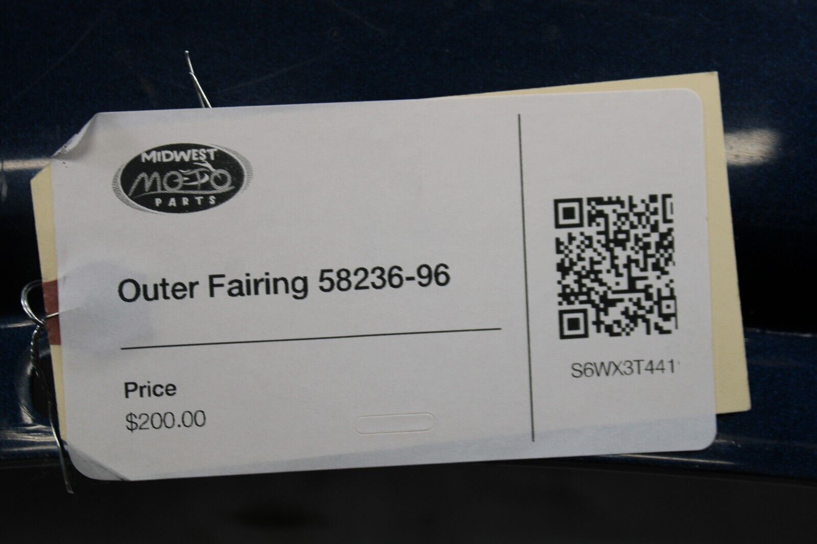 Outer Fairing 58236-96 1994 Harley Davidson Ultra Classic