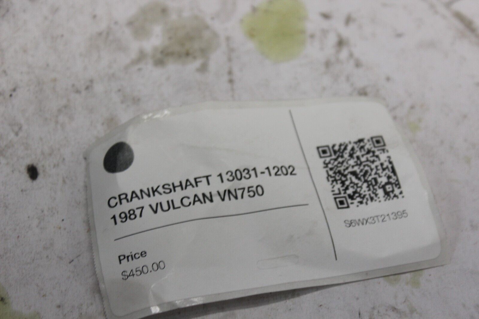 CRANKSHAFT 13031-1202 1987 VULCAN VN750