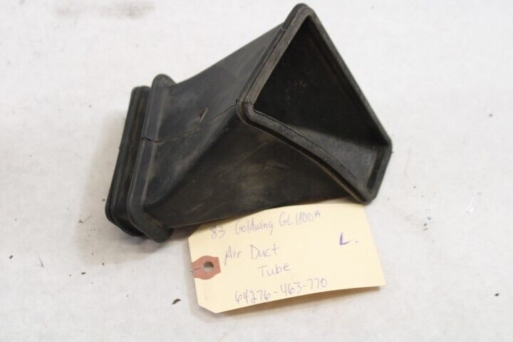 Air Duct Tube L. #64276-463-770 1983 Honda Goldwing GL1100
