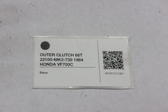 OUTER CLUTCH 66T 22100-MK3-730 1984 HONDA VF700C