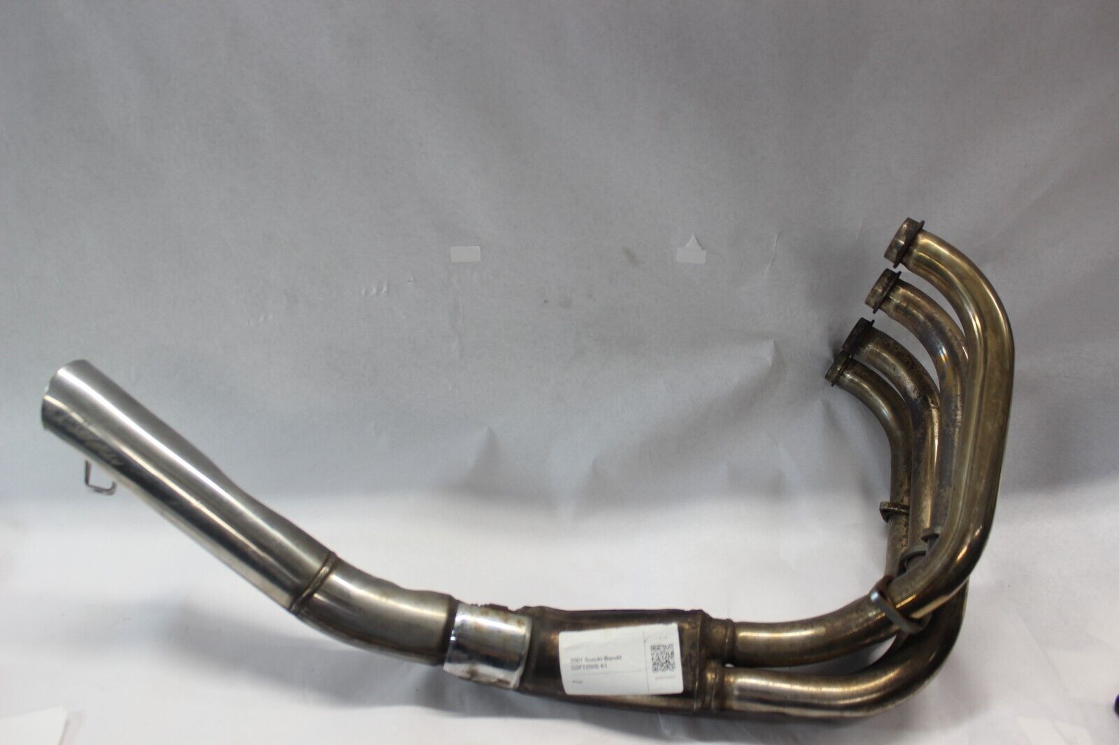 Exhaust Header Welded Straight Pipe 14100-32F10 2001 Suzuki Bandit GSF1200S K1